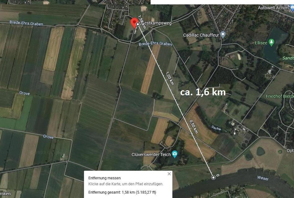 Ferienwohnung Fuer 4 Personen In Bester Lage Ca. 15 Km Von Bremen City Ахим Екстериор снимка